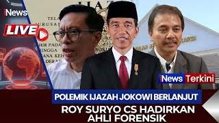 Download Lagu 🔴KASUS IJAZAH JOKOWI, ROY SURYO CS HADIRKAN AHLI FORENSIK, ANDI AZWAN SAMPAIKAN PERNYATAAN | 28/01 MP3