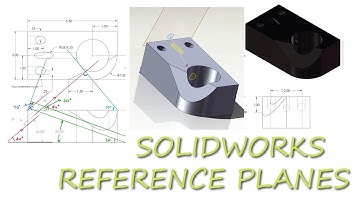 SolidWorks CSWA Basics Practice - Reference Geometries 2