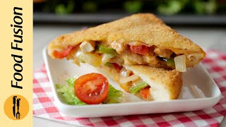 Cheesy Fajita Box Patties Recipe by Food Fusion