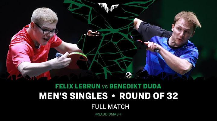 FULL MATCH | Felix Lebrun vs Benedikt Duda | MS R32 | #SaudiSmash 2024