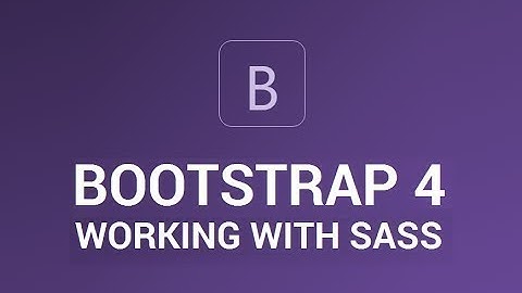Bootstrap 4 beta with sass installation (No need of Grunt Or Gulp Task Manager)