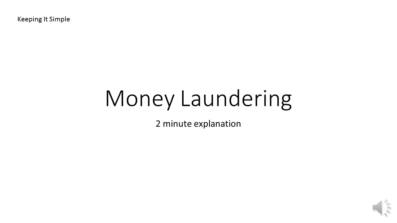 Money Laundering - 2 Minute Explanation - YouTube