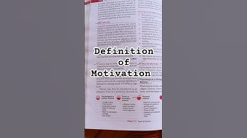 Definition of Motivation in psychology #shorts #ytshorts #tobeanurse #yoitubeshorts #mentalhealth