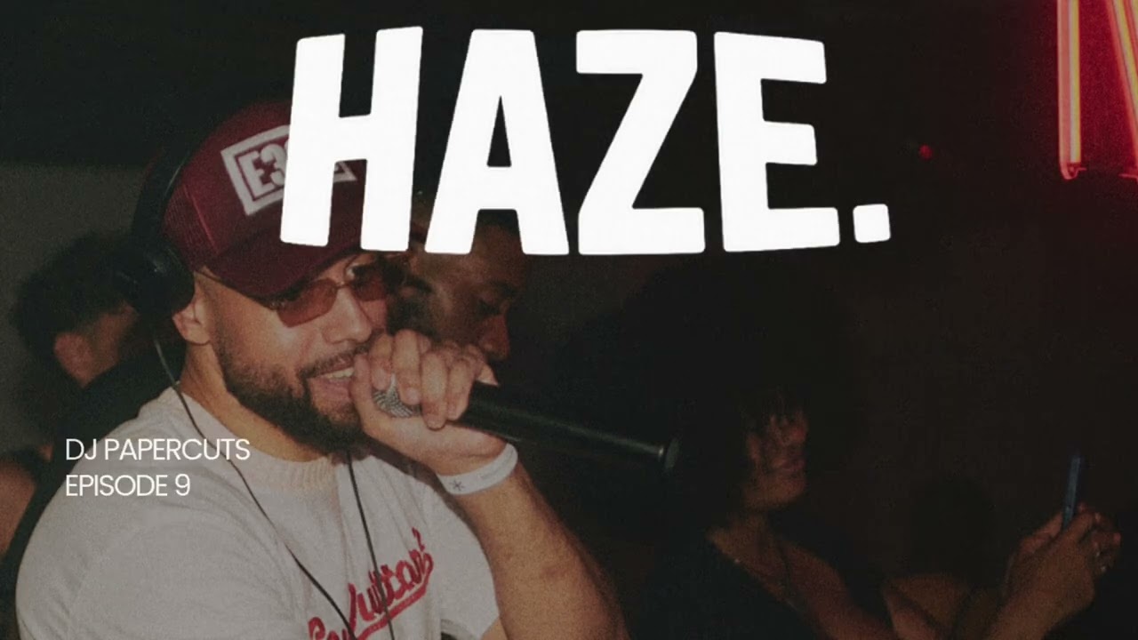 Cover HAZE. RADIO - Mixed by DJ Papercuts #9