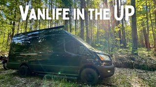 Vanlife in the Upper Peninsula of Michigan | Pictured Rocks, Mackinaw City, & Marquette