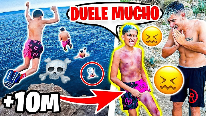 NIÑO de ARTA SALTA de un ACANTILADO con 10 AÑOS...🤕 *MUCHO DOLOR*