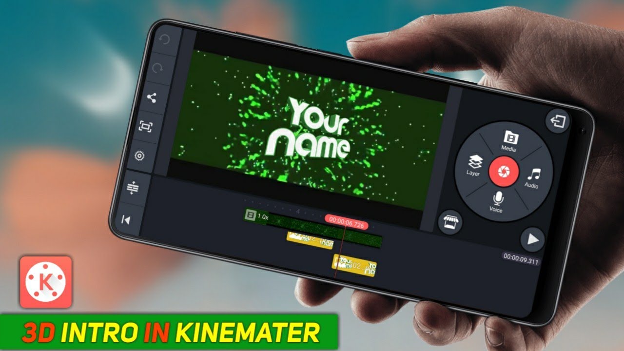 YouTuber intro Video Editing | Kinemaster Intro Video Editing | Intro Video Editing | RTWORLD