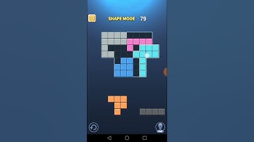 Block Puzzle King Shape Mode Level 79 Walkthrough Solution