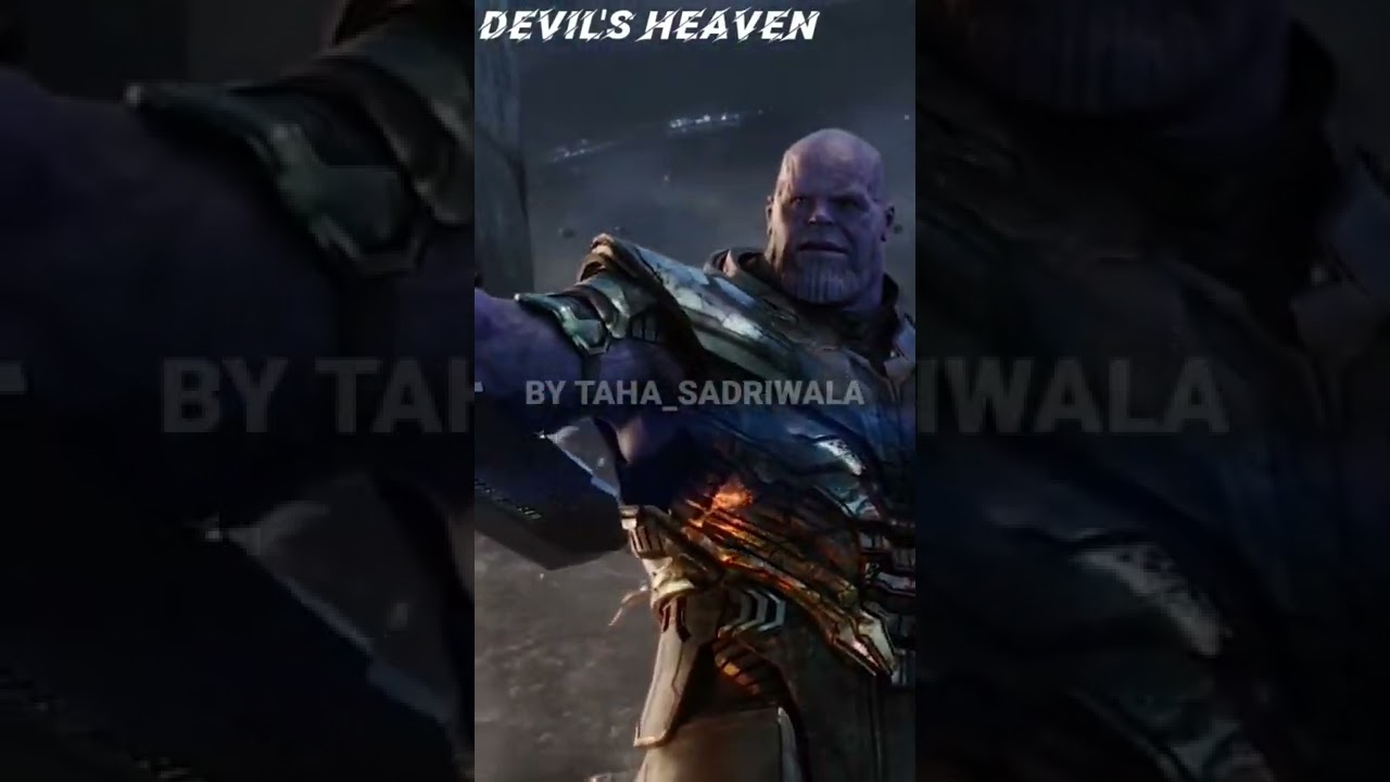 Watch THANOS EDIT×INDUSTRYBABY || MARVEL STATUS || DEVIL'S HEAVEN #loveyou3000 #thanos on YouTube Watch THANOS EDIT×INDUSTRYBABY || MARVEL STATUS || DEVIL'S HEAVEN #loveyou3000 #thanos on YouTube