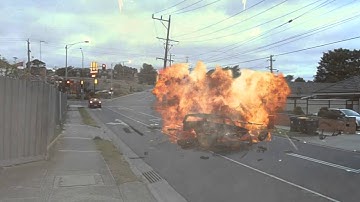 Car Bomb Explosion - 3DS Max, RayFire, After Effects