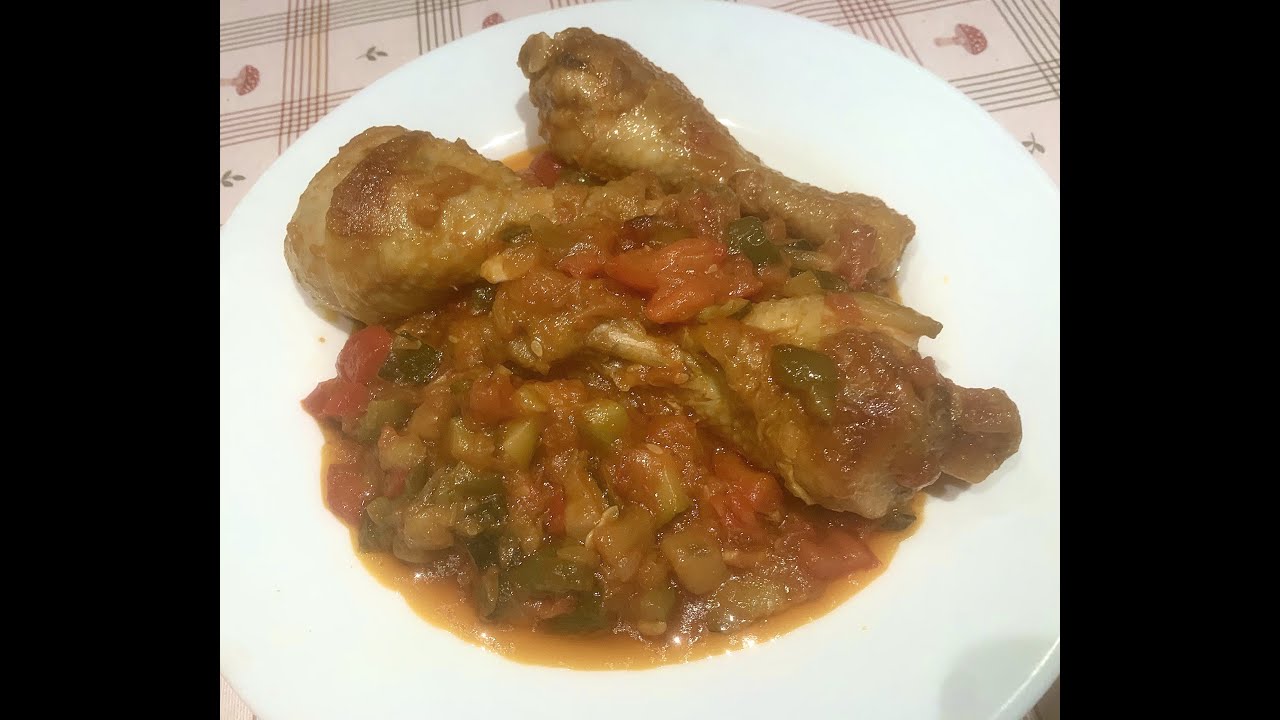 RECETA DE POLLO CON SANFAINA | COMIDA DE DIARIO |COMIDA DE MERCADO | COCINA CON JORDI FERRAN