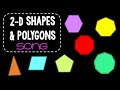 Polygons and 2d shapes song  geometry vocab music series part 2