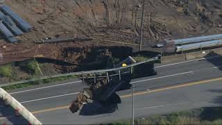 Massive Sinkhole Causes Traffic Problems in Frederick| FOX 5 DC