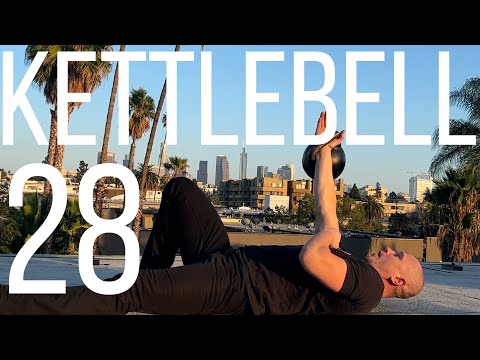 Kettlebell 28 - single kb floor press - the basis of integrating chest press with core strength