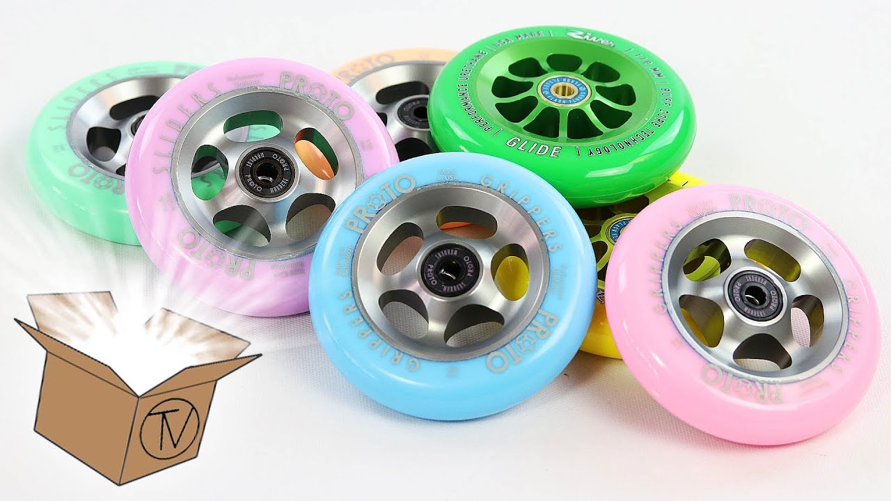 New Proto and River Wheels Unboxing and Overview │ The Vault Pro Scooters - YouTube ...