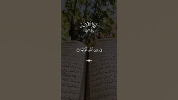 سوره النصر ماهر المعيقلي #قران #ماهرالمعيقلي  #quran #قران_كريم #تلاوة_خاشعة #PTheaven