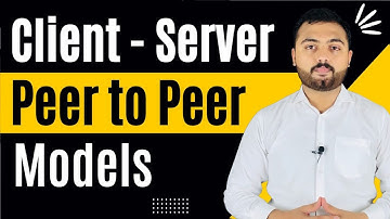 Client Server and Peer to Peer Network Models Urdu/Hindi