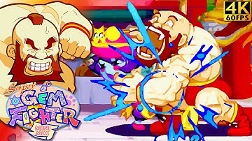 Super Gem Fighter Mini Mix (1997 / Arcade)｜Zangief｜UHD 4K 60FPS