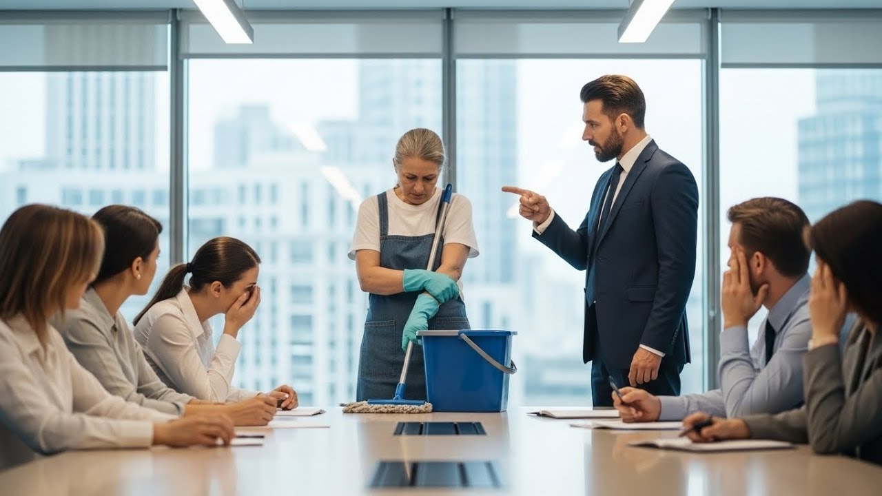 BILIONARIO HUMILHA A FAXINEIRA, HORAS DEPOIS ELA VIRA DONA DA EMPRESA