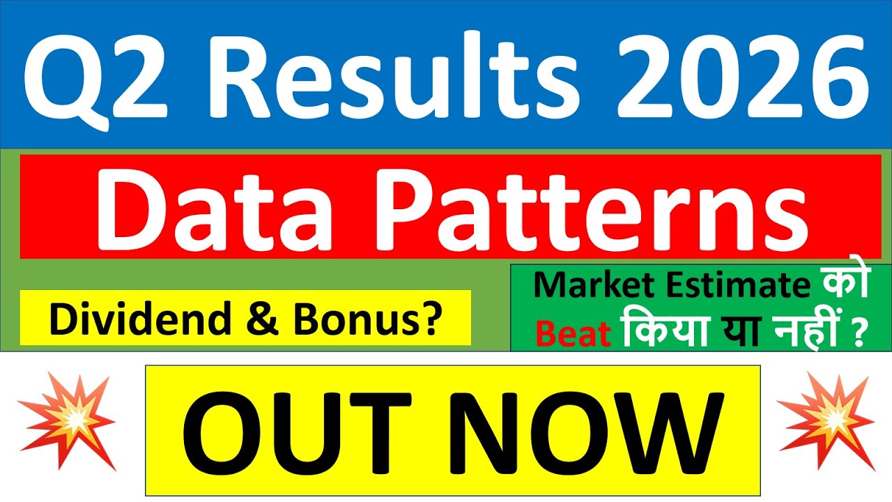 Data Patterns Q2 results 2026 | Data Patterns results today | Data Patterns Share latest News today
