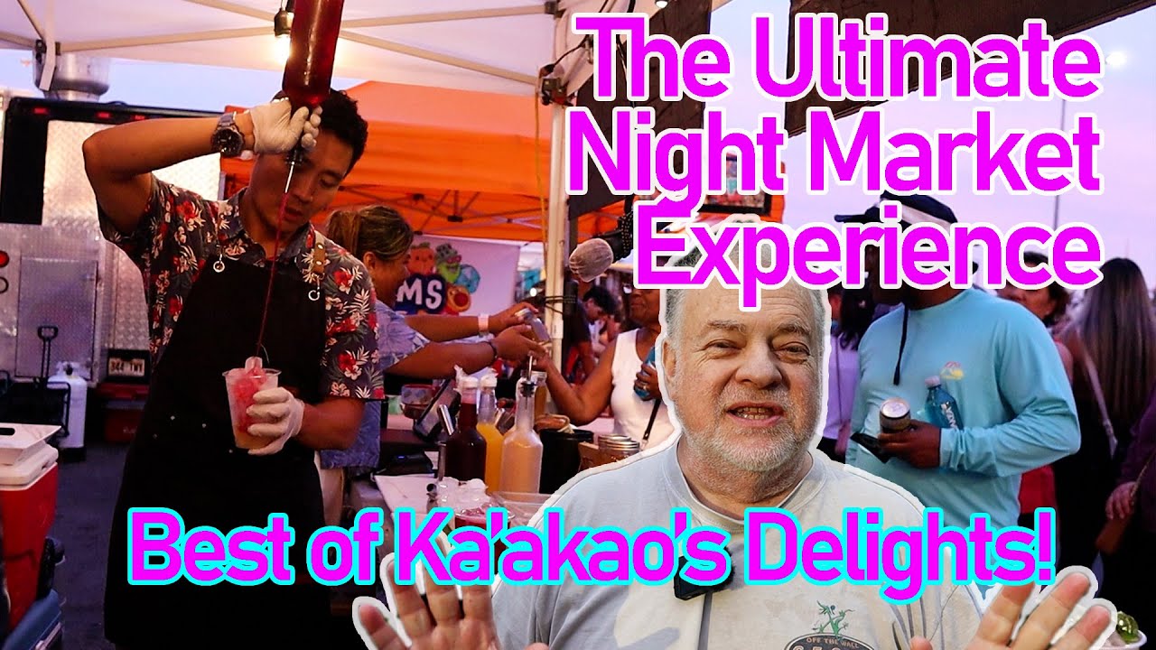 Night Market Adventures: Mahina Māhealani in Kakaako