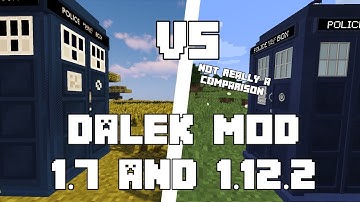Minecraft | Dalek Mod | 1.7 and 1.12.2 | How has the Dalek Mod grown?