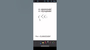 Solving Morgan and a string problem on hackerrank