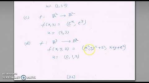 Functions of Several Variables 7: Differentiability, Mixed partial derivatives and max value of DD