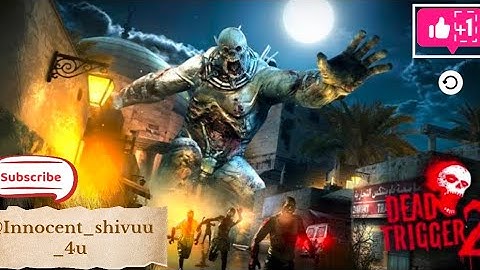 🧟‍♂️Dead Trigger 2 FPS #Zombie #Game mission #1 to #3 #innocent_shivuu_4u #sniper #action #shooting
