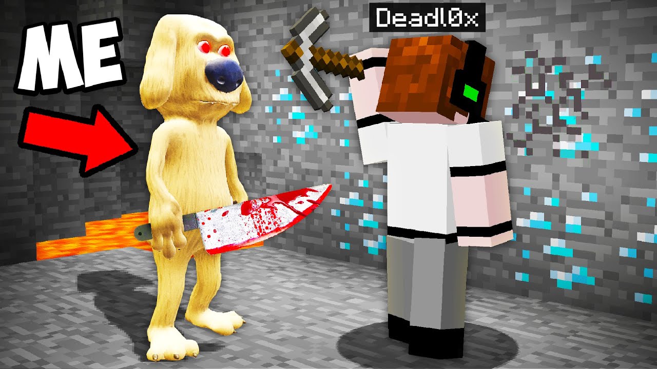 Trolling As TALKING BEN in Minecraft