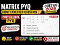 🎯 Skew Symmetric Matrix | 🚀PYQ | CUET Maths 2024