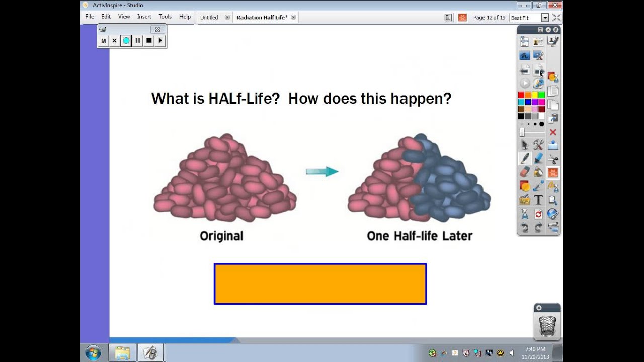 Quick podcast for half life heritage high school chemistry youtube