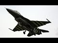 4Kᵁᴴᴰ 2x F-16 Fighting Falcon Belgian Air Force, Go-Around &amp; Landing @ Volkel Air Base, Netherlands