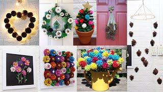 Home decorating ideas handmade with Pine cone | 10 Home decor ideas