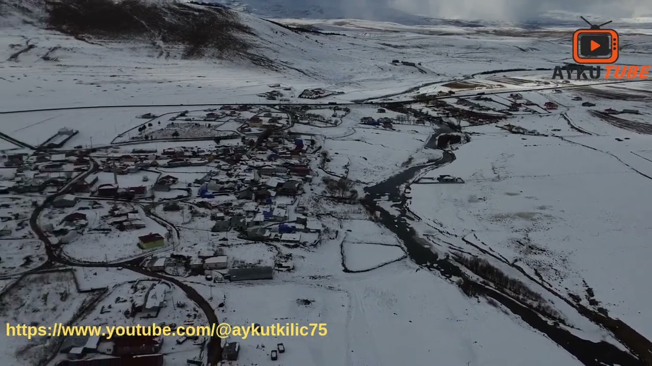 Ardahan/ Hanak Çayağzı köyü Drone çekimi Part2 (15.12.20024)