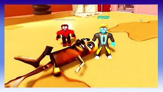 TUNG TUNG PATATES OLDU 😲 Babamla Tung Tung Otelinden Kaçıyoruz Roblox Obby