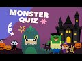 Monster Quiz ♫ | Halloween Song | Wormhole Learning - Songs For Kids