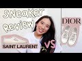 Sneaker Review👟: Saint Laurent VS Dior คู่ไหนปังกว่ากัน🔥+ เปรียบเทียบข้อดีข้อเสีย + ซื้อที่ไหนคุ้ม💸!