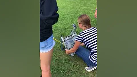 Catapult Launch Hole in One!