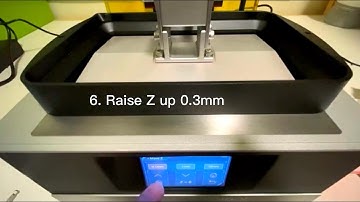 Leveling directly upon the FEP tray