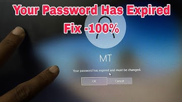 How to Fix Your Password Has Expired And Must Be Changed Problem in Windows 11,10#macnitesh#2025