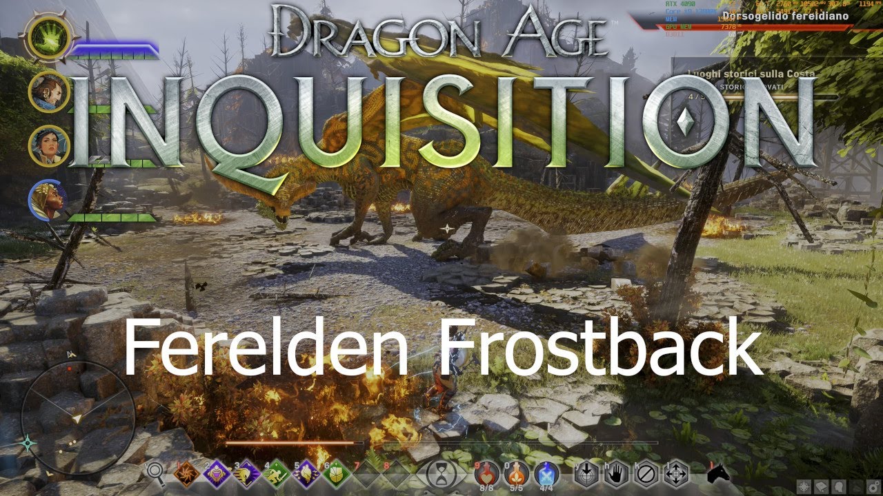 Dragon Age Inquisition - Ferelden Frostback - The Hinterlands - [4K HDR]