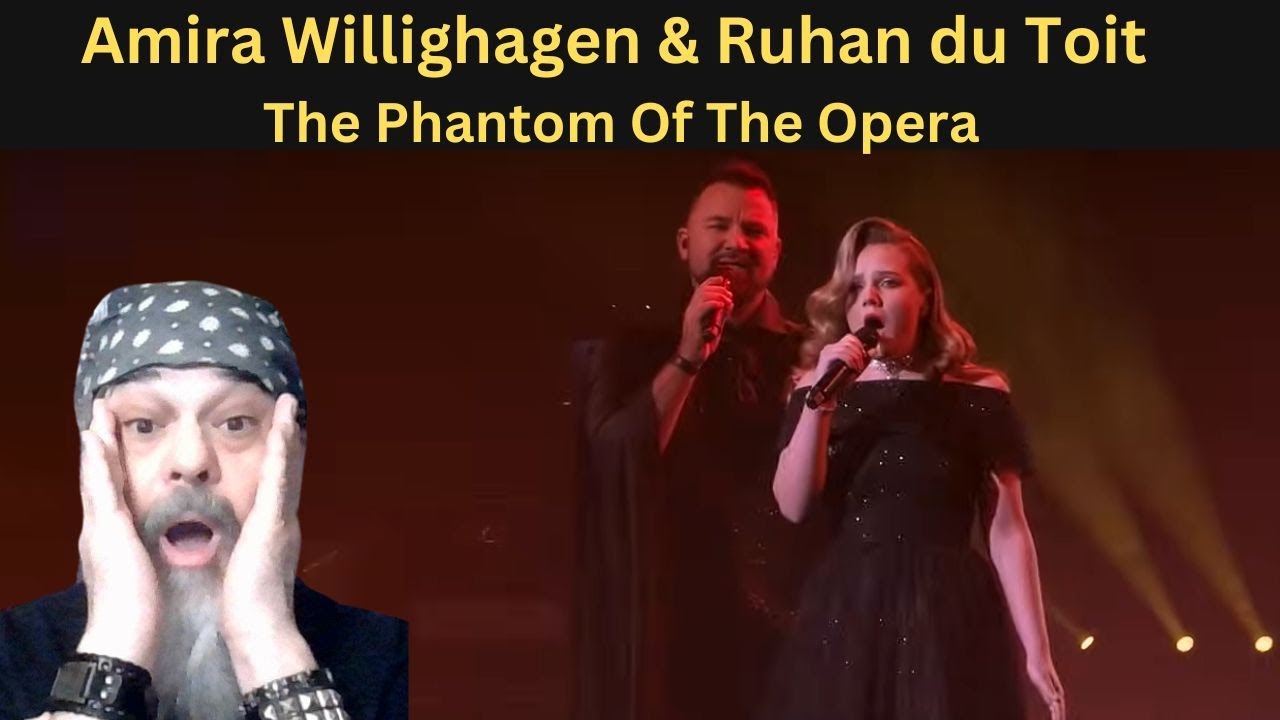 WOW -THEY BOTH NAILED IT!-(REACTION) - Amira Willighagen & Ruhan du Toit - The Phantom Of The Opera