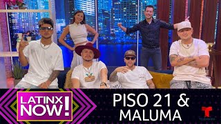 Piso 21 & their 10+ year friendship with Maluma | Latinx Now! | Telemundo English