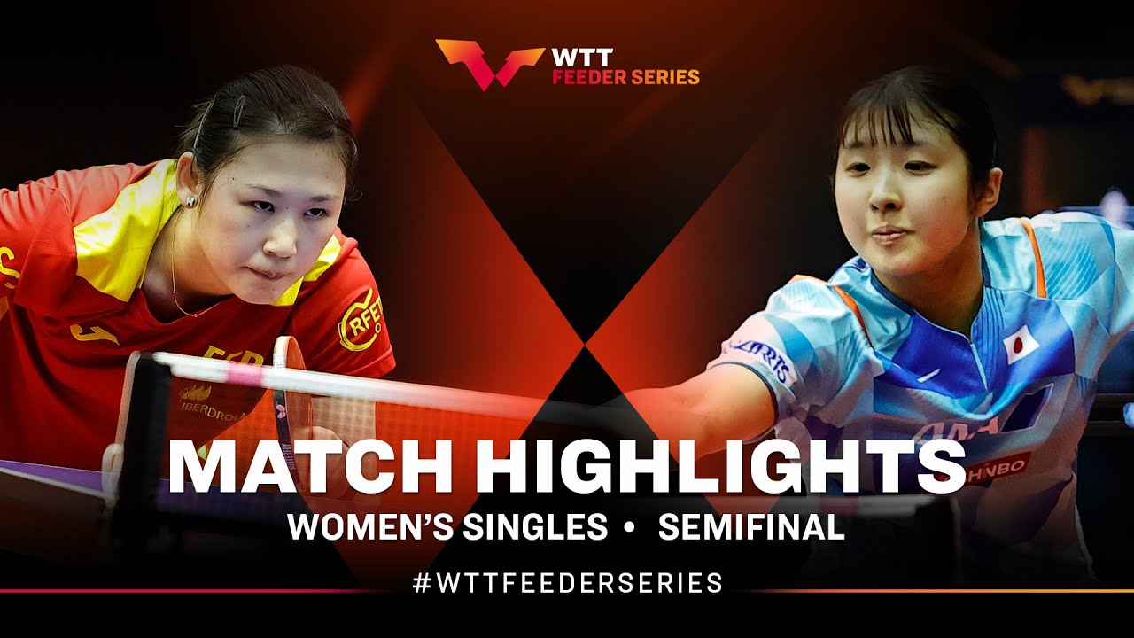 Maria Xiao vs Kyoka Idesawa | WS-SF | WTT Feeder Vila Nova de Gaia 2024