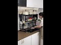 Draining and shelf for dishes, simple and convenient, space-saving