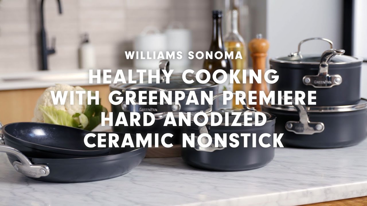 GreenPan™ Premiere Hard Anodized Ceramic Nonstick Wok