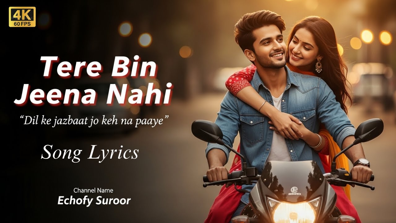Tere Bin Jeena Nahi | New Romantic Hindi Urdu Song 2025 | Echofy Suroor Official