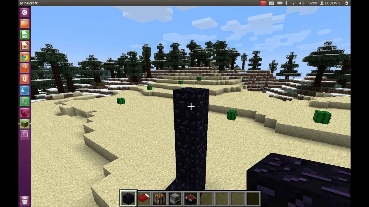 Comment Faire Un Portail Dans Minecraft (tuto)comment faire un portail vers l'enfer dans minecraft. - YouTube