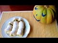 How to cook Banana Mummies for Halloween - Simple recipes for Halloween